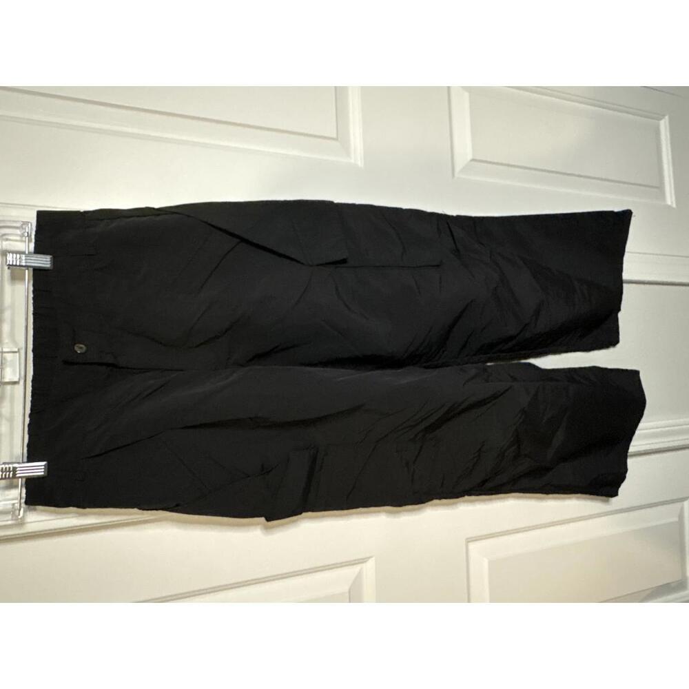 Halara Women's Black Nylon Cargo Pants Size Small 466